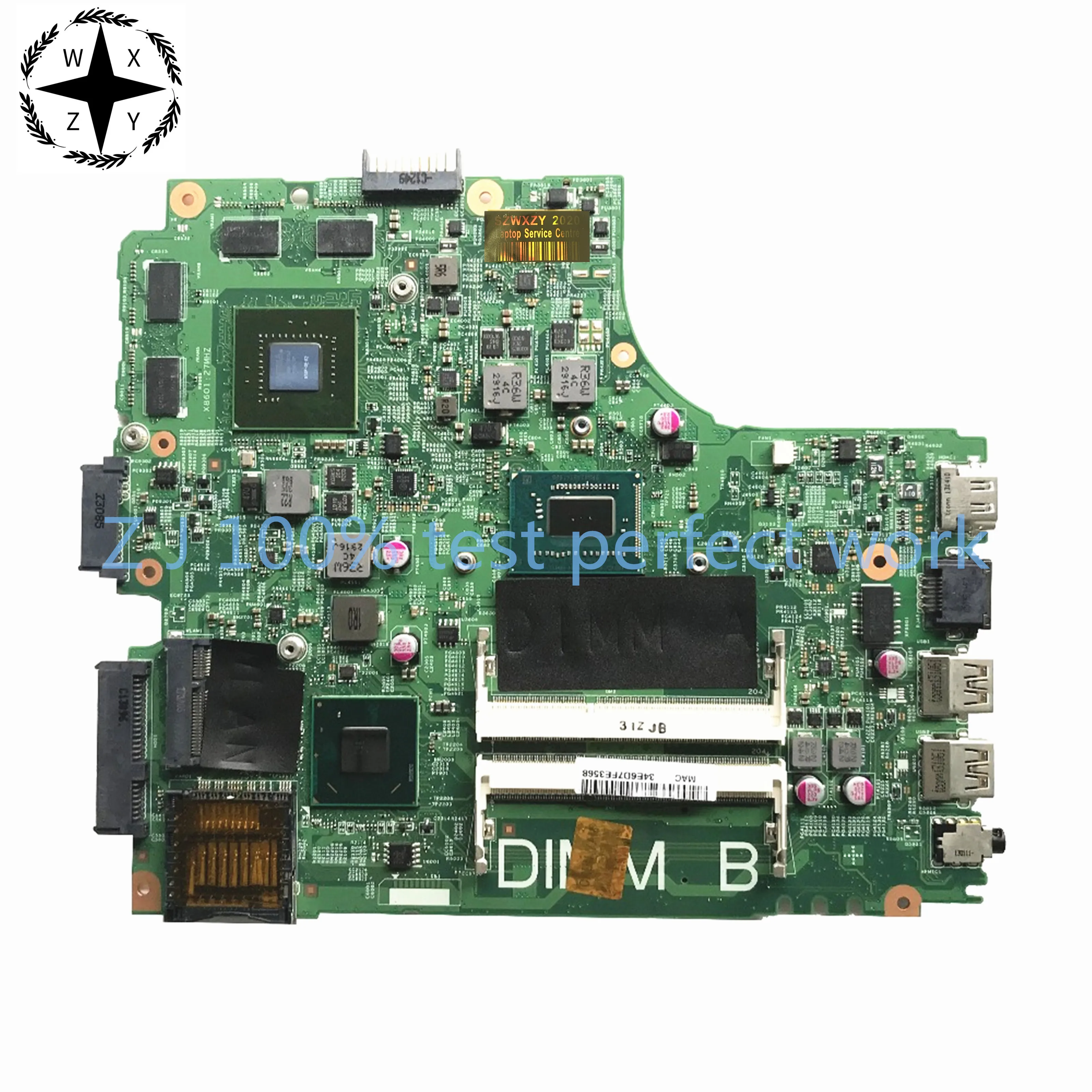 CN-01FK62 Высококачественная материнская плата для ноутбука DELL 3421 5421 01FK62 1FK62 SR0XL I5-3337U