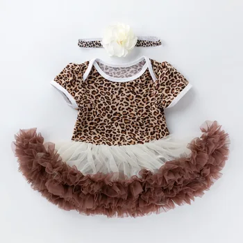 2Pcs Baby Girl Clothes Set Leopard Print Dresses + Headband Suits Short Sleeve Summer Newborn Infant toddler Princess Dress Bebe
2Pcs Baby Girl Clothes Set Leopard Print Dresses + Headband Suits Short Sleeve Summer Newborn Infant toddler Princess Dress Bebe