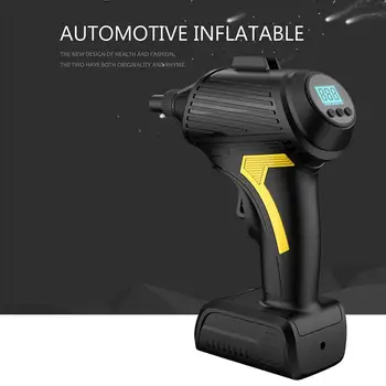 Handheld Wireless Digital Display Air Pump Plastic + Metal Preset Tire Pressure Digital Display Control 1 Pcs
Handheld Wireless Digital Display Air Pump Plastic + Metal Preset Tire Pressure Digital Display Control 1 Pcs
