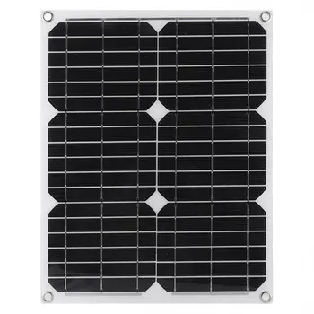 18V 25W Mini Portable Monocrystalline Solar Core Charging Panel Charger 4 Corners Drilling
18V 25W Mini Portable Monocrystalline Solar Core Charging Panel Charger 4 Corners Drilling