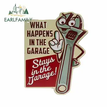 EARLFAMILY 13cm x 10.2cm for What Happens in the Garage Embossed Tin Sign DIY Motorcycle car Stickers waterproof decals
EARLFAMILY 13cm x 10.2cm for What Happens in the Garage Embossed Tin Sign DIY Motorcycle car Stickers waterproof decals