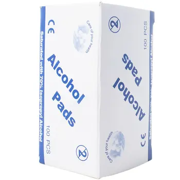 100 Pcs Alcohol Wet Wipe Disposable Disinfection Prep Swap Pad Antiseptic Skin Cleaning Care Mobile Phone Jewelry Clean Wipe
100 Pcs Alcohol Wet Wipe Disposable Disinfection Prep Swap Pad Antiseptic Skin Cleaning Care Mobile Phone Jewelry Clean Wipe