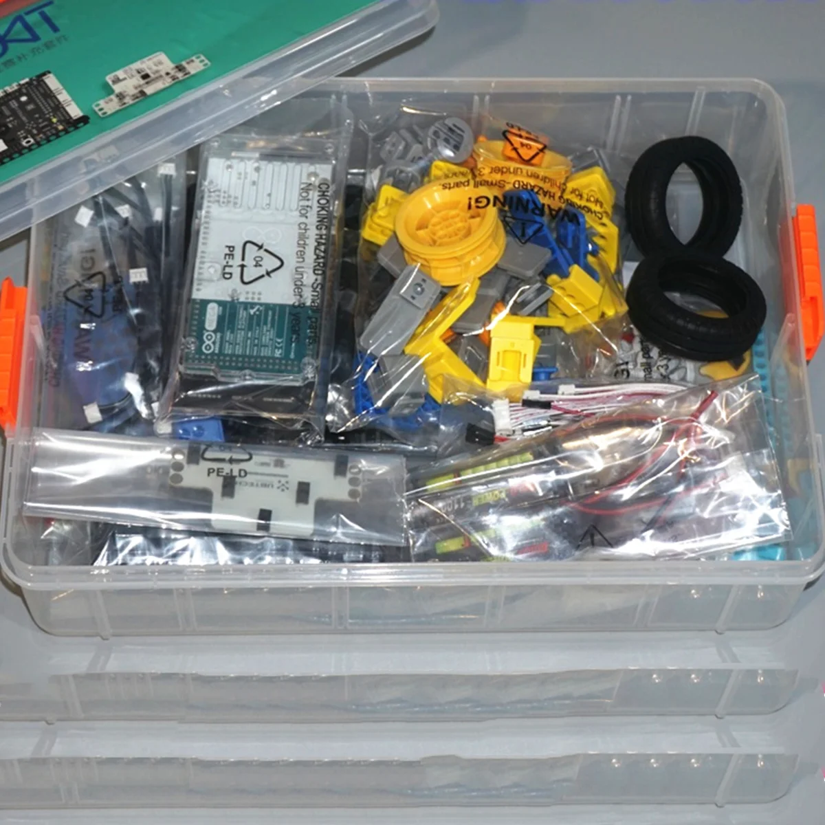 Arduino конкурентный комплект отслеживание автомобиля Робот MEGA2560 макетная плата