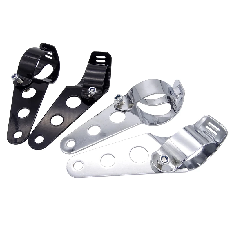 28mm-43mm Universal Motorcycle Headlight Mounting Bracket Fork Ears Adjuster Mount Clamp Holder For Chopper Bobber Cafe Racer
28mm-43mm Universal Motorcycle Headlight Mounting Bracket Fork Ears Adjuster Mount Clamp Holder For Chopper Bobber Cafe Racer