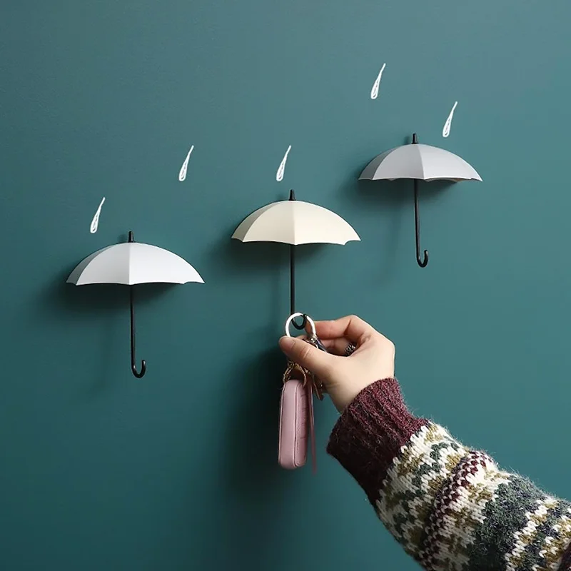 3pcs Umbrella Shaped Self Adhesive Hook Wall-mounted Door Clothing Hanger Keys Sundry Hooks Bathroom Kitchen Sticky Holder
3pcs Umbrella Shaped Self Adhesive Hook Wall-mounted Door Clothing Hanger Keys Sundry Hooks Bathroom Kitchen Sticky Holder