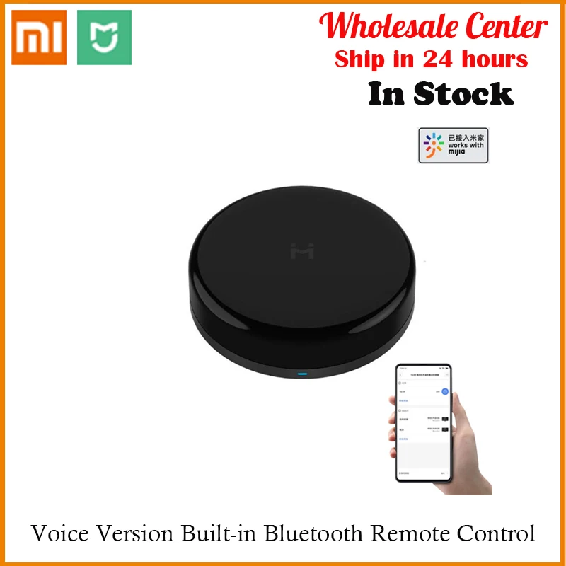 

In Stock Voice Version Built-in Bluetooth Remote Control Xiaomi Xiaobai Universal Timing Switch Control Center Built-in Gateway