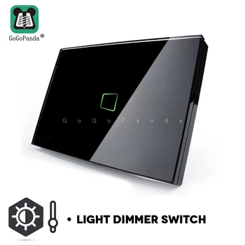 US Standard 1 2 3Gang 1way Dimmer Light Ajustable Light Touch Switch Wall Light Controler Smart Home Automation
US Standard 1 2 3Gang 1way Dimmer Light Ajustable Light Touch Switch Wall Light Controler Smart Home Automation