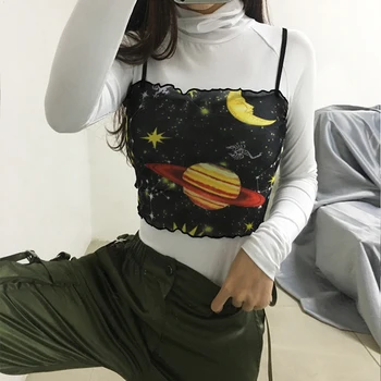 Crop Boat Neck Casual Polyester Top Party Sexy Fashion Short Ruffle Floral Printing Women Vest Spaghetti Strap Daily Camis
Crop Boat Neck Casual Polyester Top Party Sexy Fashion Short Ruffle Floral Printing Women Vest Spaghetti Strap Daily Camis
