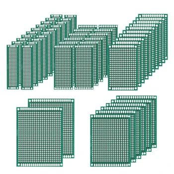 50 Pcs Double Sided PCB Board Prototype Kit Soldering 5 Sizes Universal Printed Circuit Board for DIY and Electronic Project
50 Pcs Double Sided PCB Board Prototype Kit Soldering 5 Sizes Universal Printed Circuit Board for DIY and Electronic Project