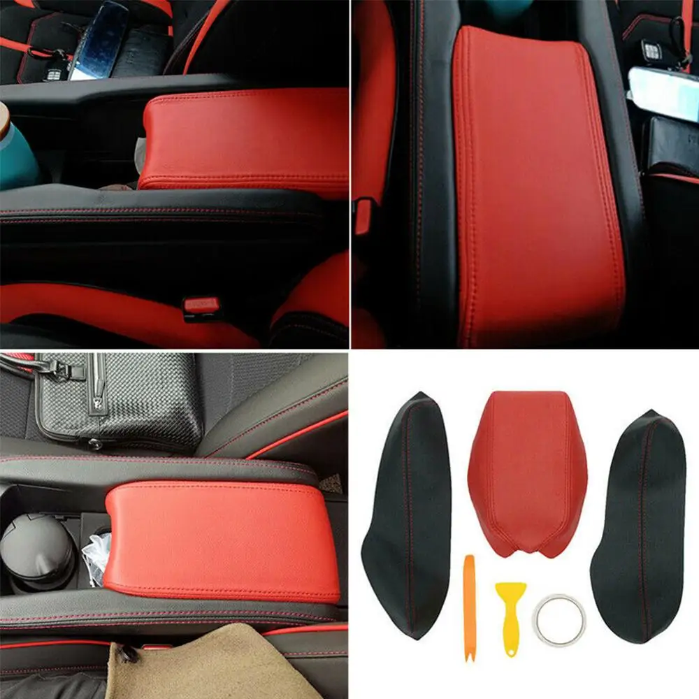 3Pcs/set Car Center Console Arm Rest Lid PU Leather Armrest Cover Trim Auto Center Console Pad For Honda Civic 2016-18
3Pcs/set Car Center Console Arm Rest Lid PU Leather Armrest Cover Trim Auto Center Console Pad For Honda Civic 2016-18