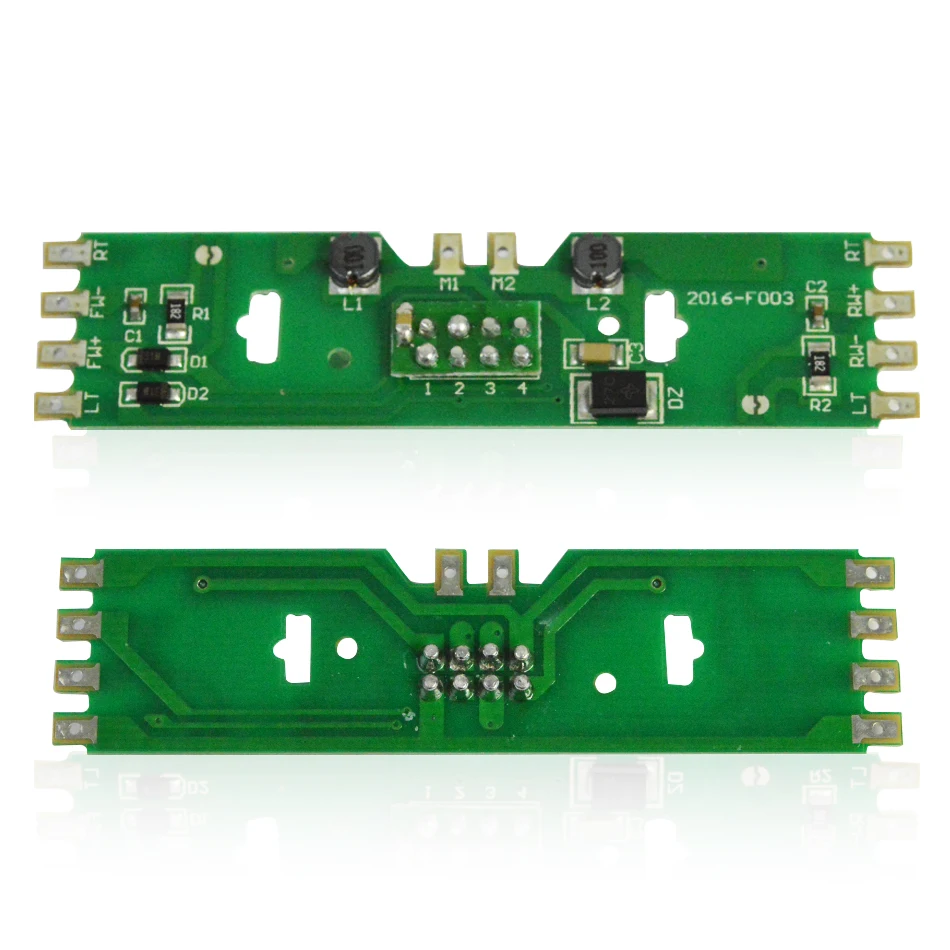 HO 1/87 model train power distribution board with status LEDs for DC and AC voltage railway model train accessory with resistor
HO 1/87 model train power distribution board with status LEDs for DC and AC voltage railway model train accessory with resistor