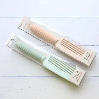 Women Girls Simple Silicone Handle Hair Comb Straight Fine-Tooth Blowing DIY Hairdressing Styling Tool
Women Girls Simple Silicone Handle Hair Comb Straight Fine-Tooth Blowing DIY Hairdressing Styling Tool