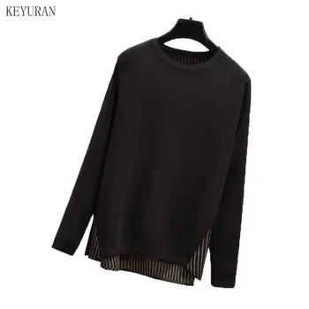 Striped Pullovers WomenSweaters New 2020 Autumn Winter New Round Neck Long Sleeve Loose Plus Size Female Basic Knitting Tops
Striped Pullovers WomenSweaters New 2020 Autumn Winter New Round Neck Long Sleeve Loose Plus Size Female Basic Knitting Tops