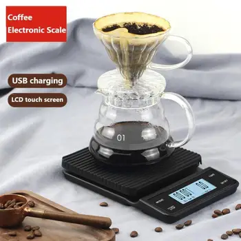 USB Charging Electronic Scale Gram Scale With Timer 3KG/0.1g Kitchen Scale HD LCD Display Food Scale Coffee Scale Free Shipping
USB Charging Electronic Scale Gram Scale With Timer 3KG/0.1g Kitchen Scale HD LCD Display Food Scale Coffee Scale Free Shipping