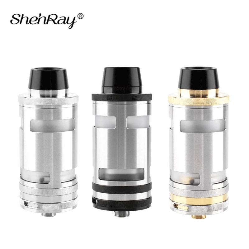 

Shenray Top-Quality Taifun GT4 RTA Atomizer with Pei Tube Accessory Electronic Cigarette 25mm TF4 GT IV 4 Mech Tank for Vape Mod