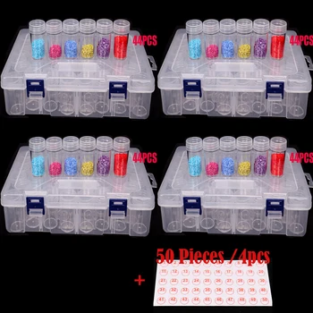 44 bottle 5d daimond painting full square round Diamond Painting Box Tool Storage Box Large Capacity diamond-painting Accessarie
44 bottle 5d daimond painting full square round Diamond Painting Box Tool Storage Box Large Capacity diamond-painting Accessarie