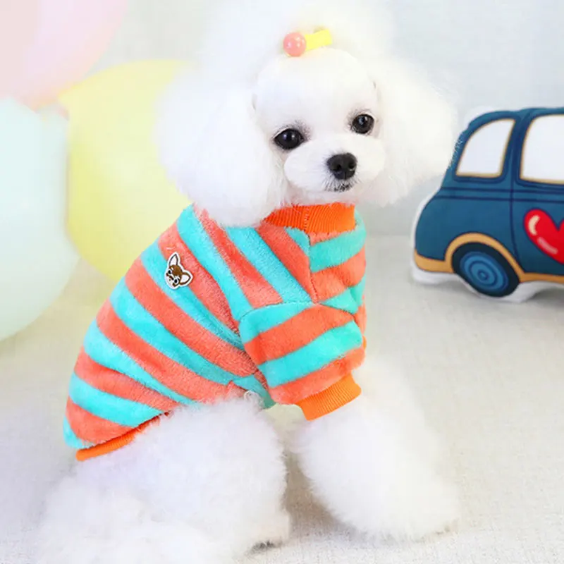 Summer Stripe Short Sleeve Puppy Dog Accessory Pet Vest Soft Dog Shirt Cute Dog Clothes
Summer Stripe Short Sleeve Puppy Dog Accessory Pet Vest Soft Dog Shirt Cute Dog Clothes