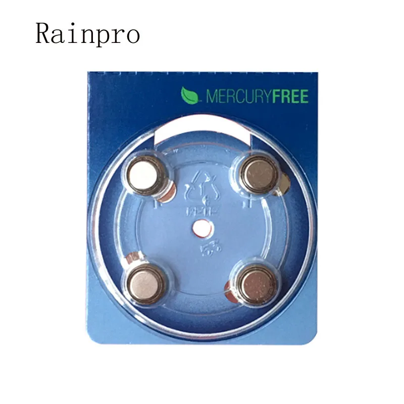 Rainpro 8PCS/LOT (2 PACKS) S312A PR41 Hearing 312 Aid Batteries Zinc Air Cell | Электроника