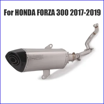 Slip on FORZA 300 Motorcycle Exhaust System Full Muffler Escape Baffles Connector Tube Header Pipe for 2017-2019 HONDA FORZA 300
Slip on FORZA 300 Motorcycle Exhaust System Full Muffler Escape Baffles Connector Tube Header Pipe for 2017-2019 HONDA FORZA 300