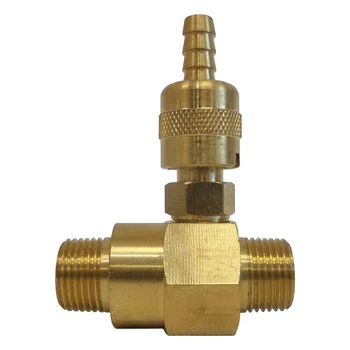 Adjustable Soap And Chemical Injector Kit Pressure Washer M22 MXF Connector Kit For Cleaning Or Spraying. Chemical Resistant
Adjustable Soap And Chemical Injector Kit Pressure Washer M22 MXF Connector Kit For Cleaning Or Spraying. Chemical Resistant