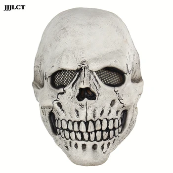 Scary Mask Latex Halloween Clown Party Mask Props White Skull Skeleton Mask and Partial Costume Elevated Mask
Scary Mask Latex Halloween Clown Party Mask Props White Skull Skeleton Mask and Partial Costume Elevated Mask