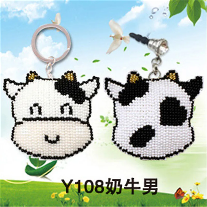 Y108 Dust Plug Needlework Beaded Craft Bead Cross Stitch Set Key Chain Stamped Needlework Embroidery Printed Cross-Stitching Kit
Y108 Dust Plug Needlework Beaded Craft Bead Cross Stitch Set Key Chain Stamped Needlework Embroidery Printed Cross-Stitching Kit