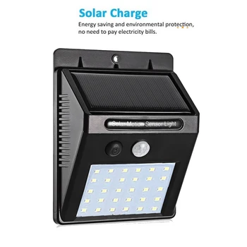 30 LED Outdoor Waterproof Garden Solar Powered Light wall street Lamps Motion Sensor Light spotlight floodlamp 3 mode waterproof
30 LED Outdoor Waterproof Garden Solar Powered Light wall street Lamps Motion Sensor Light spotlight floodlamp 3 mode waterproof