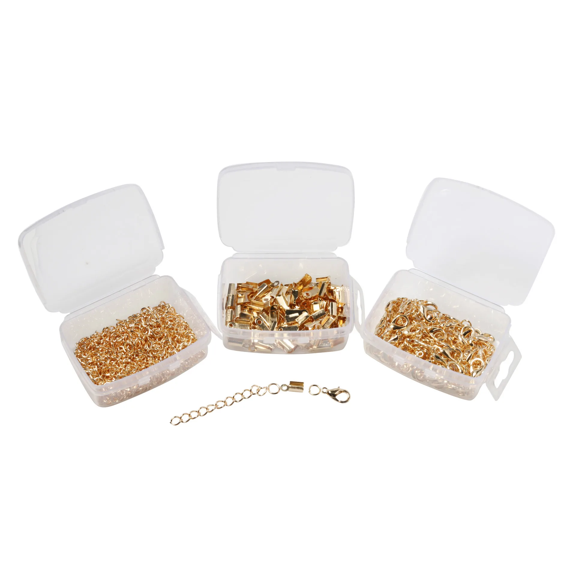 1 Set 3 Styles Lobster Clasps Open Rings Extender Chain Jewelry Making Beaded Pins Components Findings Accessories Kit Set
1 Set 3 Styles Lobster Clasps Open Rings Extender Chain Jewelry Making Beaded Pins Components Findings Accessories Kit Set