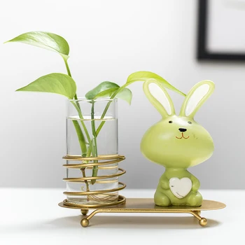 Hydroponics Plants glass vase creative tabletop terrarium glass containers Mini Small flower vase home decoration accessories 
Hydroponics Plants glass vase creative tabletop terrarium glass containers Mini Small flower vase home decoration accessories
