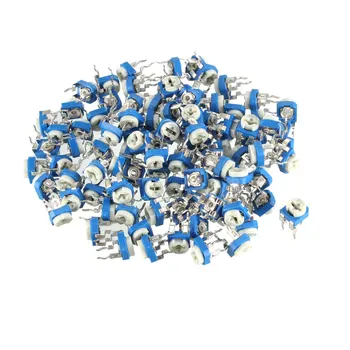 uxcell 100 Pcs 200R Ohm Variable Resistors Top Adjustable Horizontal Cermet Potentiometer
uxcell 100 Pcs 200R Ohm Variable Resistors Top Adjustable Horizontal Cermet Potentiometer