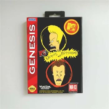 Beavis & Butthead - USA Cover With Retail Box 16 Bit MD Game Card for Sega Megadrive Genesis Video Game Console
Beavis & Butthead - USA Cover With Retail Box 16 Bit MD Game Card for Sega Megadrive Genesis Video Game Console