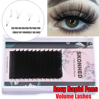 Individual Easy Rapid Fan Blooming Eyelash Extension Russian Volume Lashes Auto Flowering Fan Bloom Natural Thick Eyelashes
Individual Easy Rapid Fan Blooming Eyelash Extension Russian Volume Lashes Auto Flowering Fan Bloom Natural Thick Eyelashes