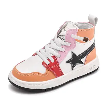 Autumn/Winter Children Casual Shoes Microfiber Leather Toddler Sport Shoes Fashion High Top Rubber Non-slip Child Sneakers
Autumn/Winter Children Casual Shoes Microfiber Leather Toddler Sport Shoes Fashion High Top Rubber Non-slip Child Sneakers