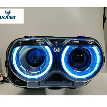 VLAND factory for colorful headlight for RGB Challenger LED head lamp 2015 2016 2017 2018 with turn signal+DRL+plug and play
VLAND factory for colorful headlight for RGB Challenger LED head lamp 2015 2016 2017 2018 with turn signal+DRL+plug and play