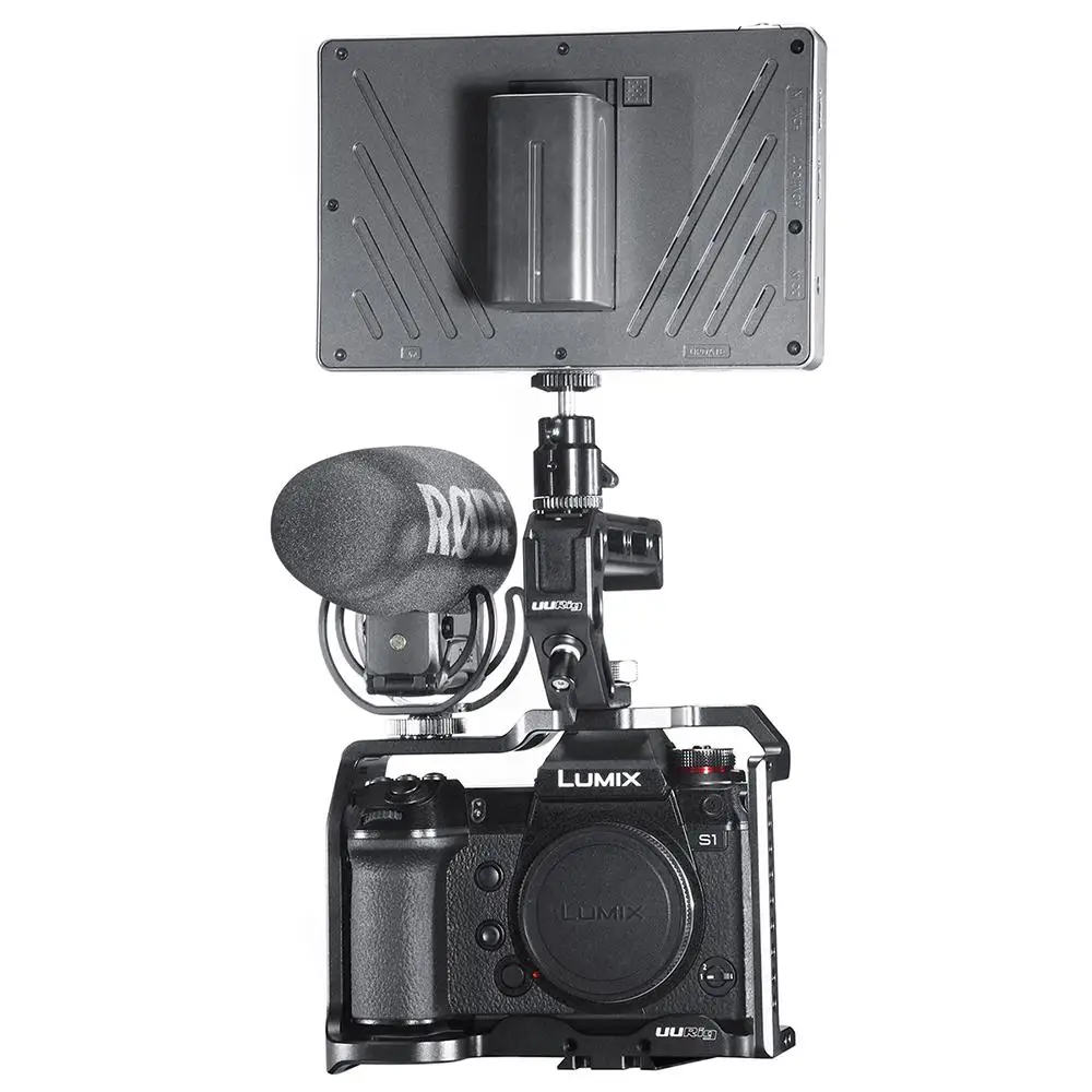 UURig C-S1 Camera Metal Cage for Panasonic DC-S1/S1R Protective Housing Cage Quick Release Plate Camera Accessories
UURig C-S1 Camera Metal Cage for Panasonic DC-S1/S1R Protective Housing Cage Quick Release Plate Camera Accessories