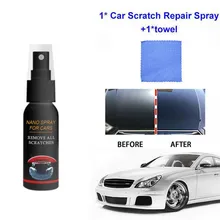 30ML Car Scratch Remover Repairs Maintenance Auto Detailing Nano Spray Cloth Scratch Eraser Surface +Cloth Solution Repair Kit
30ML Car Scratch Remover Repairs Maintenance Auto Detailing Nano Spray Cloth Scratch Eraser Surface +Cloth Solution Repair Kit