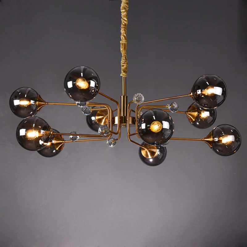 Luxury Modern Magic Bean Molecule Chandelier Amber/Smoke Gray Glass LED Indoor Lighting Restaurant Living/Dining Room Bedroom
Luxury Modern Magic Bean Molecule Chandelier Amber/Smoke Gray Glass LED Indoor Lighting Restaurant Living/Dining Room Bedroom