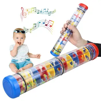 Rainmaker Toy Teaching Tools Early Education Training Percussion Instrument Music Shakers Plastic Four-Section Colorful Durable
Rainmaker Toy Teaching Tools Early Education Training Percussion Instrument Music Shakers Plastic Four-Section Colorful Durable