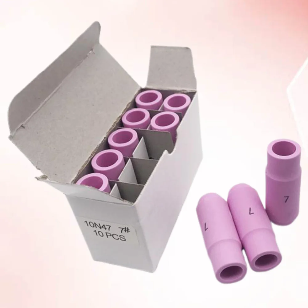 10Pcs 10N47 Welding Torch Nozzles Argon Arc Welding Protective Cover Compatible for WP-17 WP-18 WP-26
10Pcs 10N47 Welding Torch Nozzles Argon Arc Welding Protective Cover Compatible for WP-17 WP-18 WP-26