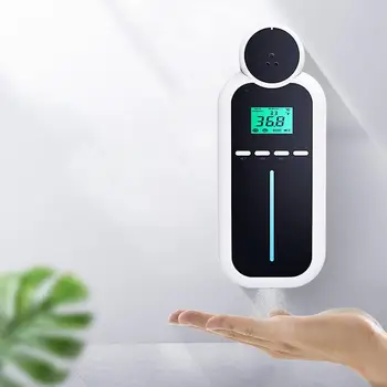 Infrared Thermometer Disinfector Wall Mounted Automatic Temperature Measurement Laser Temperature Sensor Non Contact 2020 New
Infrared Thermometer Disinfector Wall Mounted Automatic Temperature Measurement Laser Temperature Sensor Non Contact 2020 New