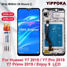 Écran tactile LCD de remplacement, 6.26 pouces, pour Huawei Y7 2019 Y7 Pro 2019 Y7 Prime 2019 Enjoy 9=