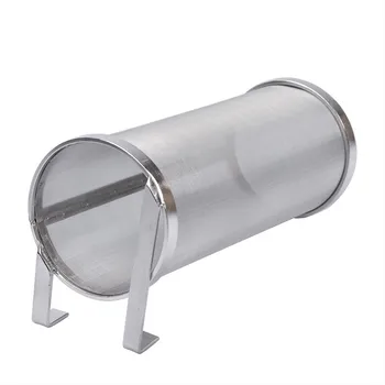Stainless Steel Hop Spider Strainer Home Brew Beer Pellet Hop Filter Cartridge 100x255mm 400 Micron Filtering For Brew Kettle
Stainless Steel Hop Spider Strainer Home Brew Beer Pellet Hop Filter Cartridge 100x255mm 400 Micron Filtering For Brew Kettle