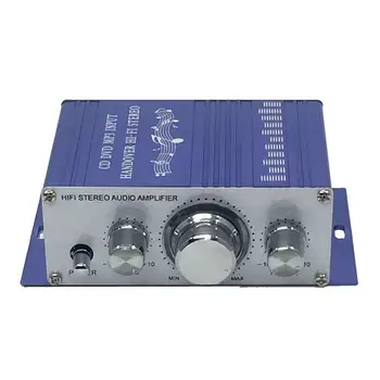 12V 2 Channel Mini Hi-Fi Stereo Audio Car Amplifier AMP Support CD DVD MP3 Input for Car Motorcycle Radio MP3 DVD Speaker Blue
12V 2 Channel Mini Hi-Fi Stereo Audio Car Amplifier AMP Support CD DVD MP3 Input for Car Motorcycle Radio MP3 DVD Speaker Blue
