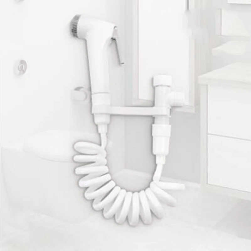 Portable ABS Plastic Bidet Faucets Toilet Flusher Supercharged Handheld Bidet Washer Bidet Faucet Spray Gun Bathroom Accessories
Portable ABS Plastic Bidet Faucets Toilet Flusher Supercharged Handheld Bidet Washer Bidet Faucet Spray Gun Bathroom Accessories