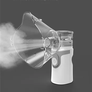 Mini Handheld portable Inhale Nebulizer silent Ultrasonic inalador nebulizador Children Adult kids inhaler atomizer
Mini Handheld portable Inhale Nebulizer silent Ultrasonic inalador nebulizador Children Adult kids inhaler atomizer