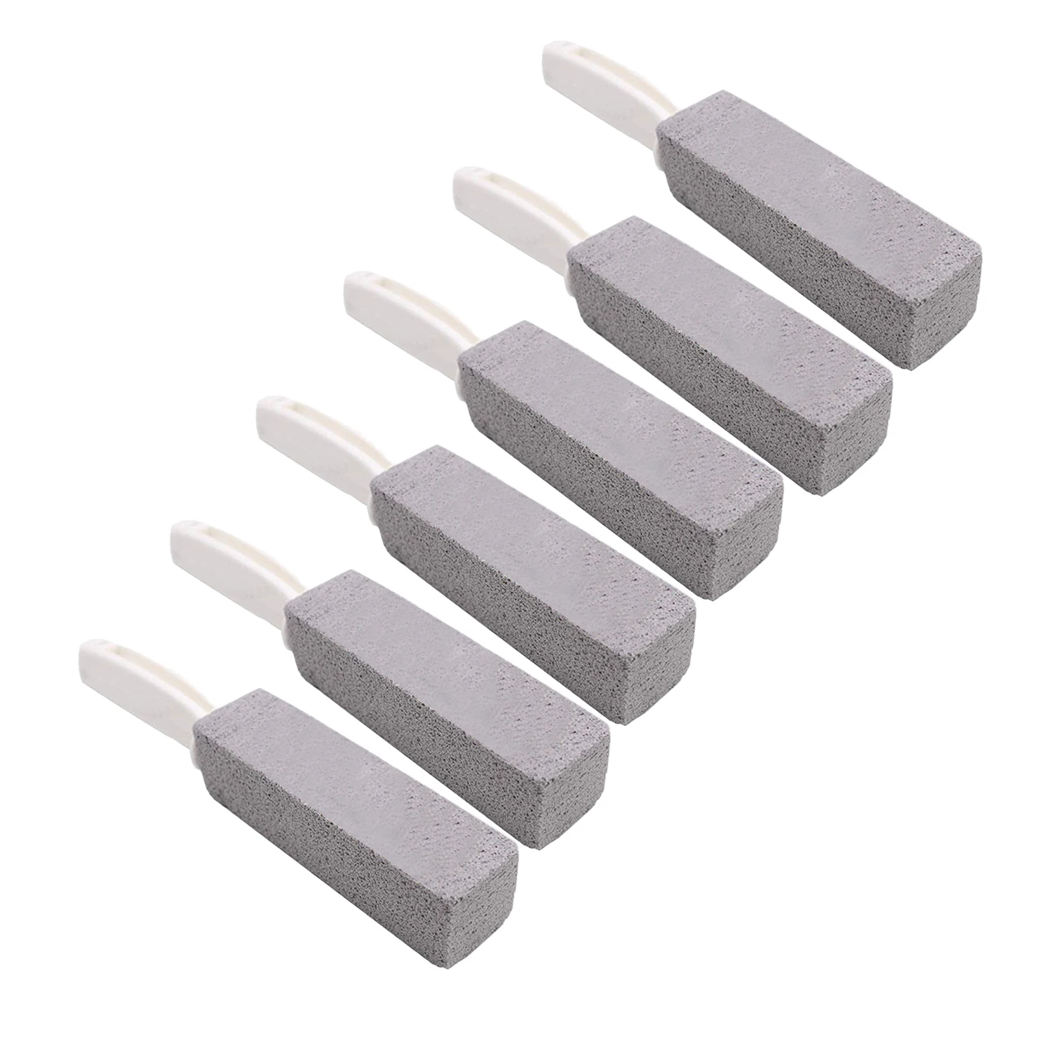 Toilet Bowl Pumice Cleaning Stone with Handle for Toilet Cleaning Hard Water Ring Remover 6 Pack
Toilet Bowl Pumice Cleaning Stone with Handle for Toilet Cleaning Hard Water Ring Remover 6 Pack
