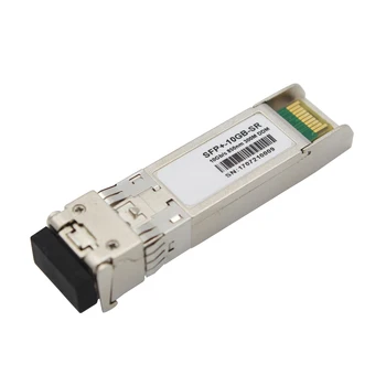 5 PCS 10Gb/s SFP+ Transceiver SFP-10G-SR dual fiber multimode 300m 850nm LC DDM
5 PCS 10Gb/s SFP+ Transceiver SFP-10G-SR dual fiber multimode 300m 850nm LC DDM
