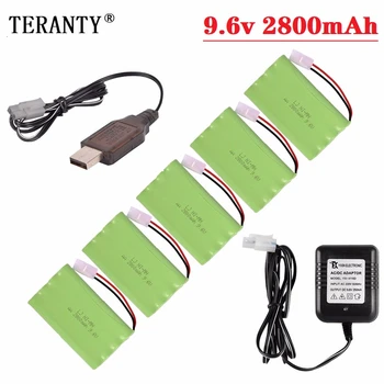 ( H Model ) Ni-mh 9.6v 2800mah Battery + USB Charger For Rc toys Car Tank Train Robot Boat Gun AA 9.6v Rechargeable Battery Pack
( H Model ) Ni-mh 9.6v 2800mah Battery + USB Charger For Rc toys Car Tank Train Robot Boat Gun AA 9.6v Rechargeable Battery Pack