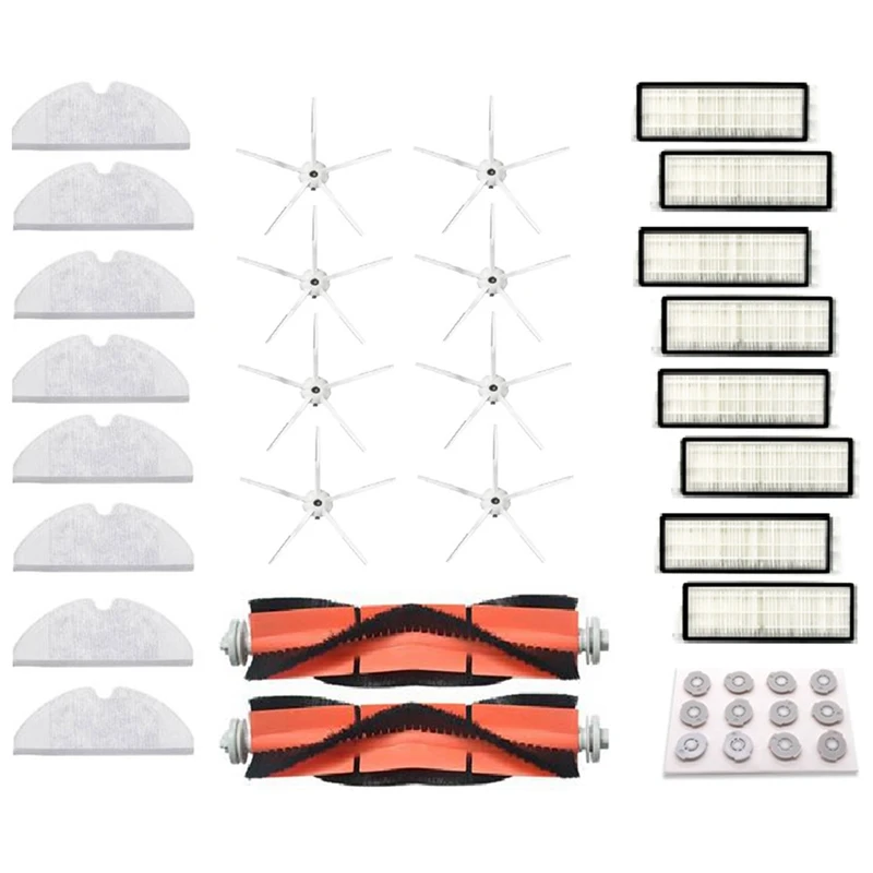 Robot Vacuum Cleaner Filter Brush Cleaning Cloth Accessories for Xiaomi 1S 2S Smart er for Roborock S50 S51 S55 S6
Robot Vacuum Cleaner Filter Brush Cleaning Cloth Accessories for Xiaomi 1S 2S Smart er for Roborock S50 S51 S55 S6