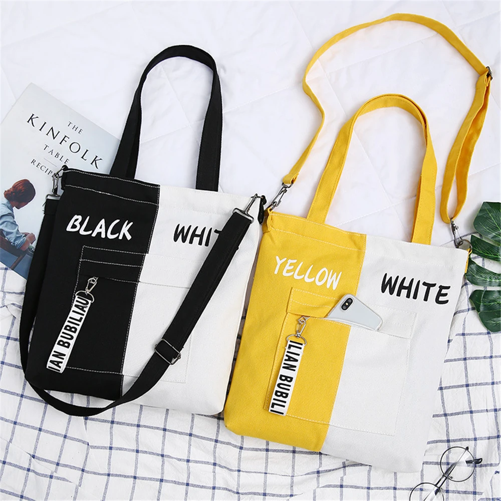 Shopping Bag Casual Woman Vintage Cotton Canvas Bag Simple Large Capacity Cloth Shopper Bags Beach Totes Hit Color Zipper Tote
Shopping Bag Casual Woman Vintage Cotton Canvas Bag Simple Large Capacity Cloth Shopper Bags Beach Totes Hit Color Zipper Tote